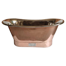 Load image into Gallery viewer, Coppersmith Creations Copper-Nickel Bath, Roll Top Copper-Nickel Bathtub - 1700x690mm