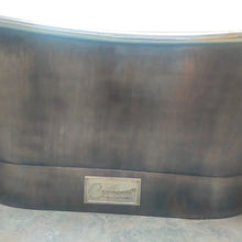 Load image into Gallery viewer, Coppersmith Creations Patinated Lead Finish Nickel Bateau Bath, Roll Top Nickel Bathtub - 1700x690mm
