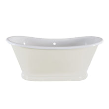 Load image into Gallery viewer, Hurlingham Caravel Bateau Freestanding Cast Iron Bath, Roll Top Painted Bathtub - 1675x725mm