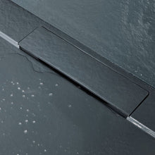 Load image into Gallery viewer, Tissino Giorgio Lux Rectangular Slate Shower Tray, White Slate