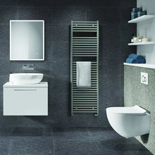 Load image into Gallery viewer, Tissino Hugo2 Heated Towel Radiator, Lusso Grey