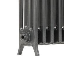 Load image into Gallery viewer, Arroll Edwardian 4 Column Aluminium Radiator, Painted Finish - H450mm Painted White NE650-4C