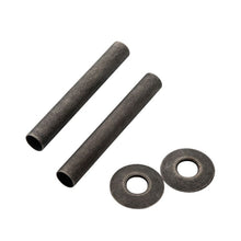 Load image into Gallery viewer, Arroll Radiator Pipe Sleeve Kits, Plated Pipe Covers Shrouds Collars - 300x44mm Pewter