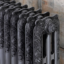 Load image into Gallery viewer, Arroll Rococo 3 Column Cast Iron Radiator, Painted Finish - H470mm