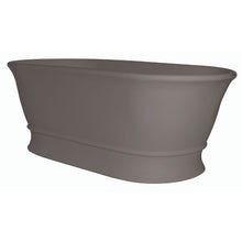 Load image into Gallery viewer, BC Designs Aurelius Cian Freestanding Roll Top Boat Bath, ColourKast - 1740x760mm BAB030F Light Fawn