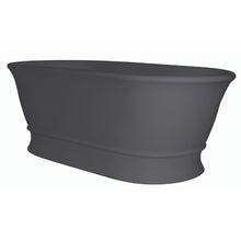 Load image into Gallery viewer, BC Designs Aurelius Cian Freestanding Roll Top Boat Bath, ColourKast - 1740x760mm BAB030GM Gunmetal