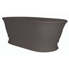 Load image into Gallery viewer, BC Designs Aurelius Cian Freestanding Roll Top Boat Bath, ColourKast - 1740x760mm BAB030M Mushroom