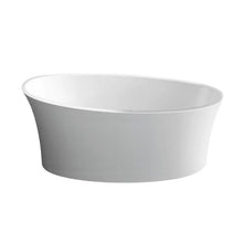 Load image into Gallery viewer, BC Designs Delicata Cian Freestanding Bath Silk Matt White 1520x715mm BAB020MW