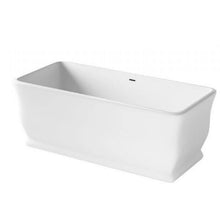 Load image into Gallery viewer, BC Designs Magnus Cian Freestanding Bath Polished White 1680x750mm BAB025 Gloss White