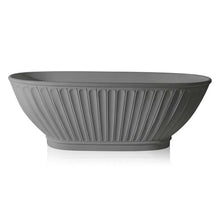 Load image into Gallery viewer, BC Designs Casini Cian Freestanding Bath ColourKast 1680x750mm BAB035IG Industrial Grey