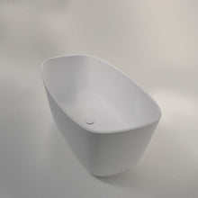 Load image into Gallery viewer, BC Designs Divita Cian Freestanding Bath Silk Matt White 1495x721mm BAB074
