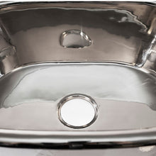 Load image into Gallery viewer, BC Designs Nickel Roll Top Basin 530x345mm BAC060