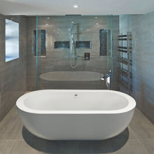 Load image into Gallery viewer, BC Designs Ovali Acrylic Boat Bath Polished White 1805x850mm