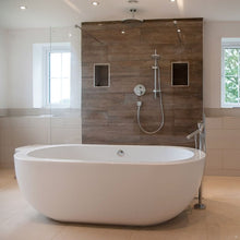 Load image into Gallery viewer, BC Designs Ovali Acrylic Boat Bath Polished White 1805x850mm