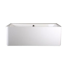 Load image into Gallery viewer, BC Designs Murali Acrylic Bath Polished White 1720x740mm