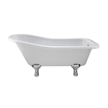 Load image into Gallery viewer, BC Designs Fordham Acrylic Freestanding Painted Slipper Bath 1700x730mm