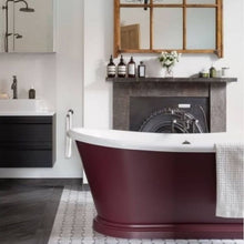 Load image into Gallery viewer, BC Designs Boat Bath, Painted Eggshell - 1580x750mm