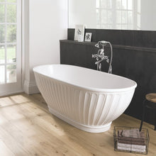 Load image into Gallery viewer, BC Designs Casini Cian Freestanding Bath Polished White 1680x750mm BAB035 Gloss White