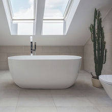 Load image into Gallery viewer, BC Designs Dinkee Acrymite Acrylic Freestanding Bath Polished White 1500x780mm