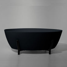 Load image into Gallery viewer, BC Designs Essex Cian Freestanding Bath, ColourKast - 1510x759mm Gunmetal