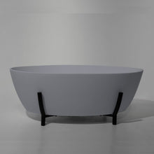 Load image into Gallery viewer, BC Designs Essex Cian Freestanding Bath, ColourKast - 1510x759mm Powder Grey