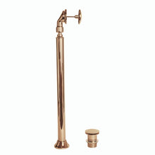 Load image into Gallery viewer, BC Designs Floor Mounted Overflow Pipe & Waste WAS070CO Polished Copper