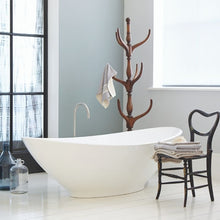 Load image into Gallery viewer, BC Designs Kurv Cian Freestanding Bath Polished White 1890x900mm BAB005