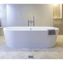 Load image into Gallery viewer, BC Designs Plazia Acrylic Freestanding Bath Polished White 1780x800mm
