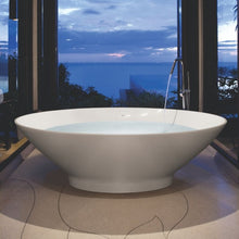 Load image into Gallery viewer, BC Designs Tasse Cian Freestanding Bath Polished White 1890x900mm BAB010 Gloss White