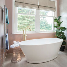 Load image into Gallery viewer, BC Designs Chalice Minor Acrylic Double Ended Boat Bath, Polished White - 1650x900mm
