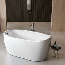 Load image into Gallery viewer, Charlotte Edwards Ceres Acrylic Freestanding Double Ended Bath, Painted Finish - 1400x750mm CE11064-PNT Vincent Alexander Baths