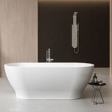 Load image into Gallery viewer, Charlotte Edwards Elara Acrylic Freestanding Double Ended Boat Bath, Painted Finish - 1700x750mm CE11042-PNT Vincent Alexander Baths