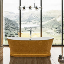 Load image into Gallery viewer, Charlotte Edwards Jupiter Acrylic Freestanding Double Ended Boat Bath, Painted Finish - 17000x700mm CE11054-PNT CE11054-S-GLD CE11054-S-SLV CE11054-MB (4) Vincent Alexander Baths
