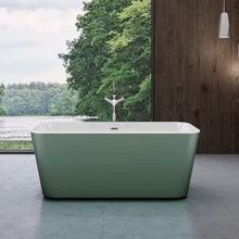 Load image into Gallery viewer, Charlotte Edwards Leda Acrylic Freestanding Bath, Double Ended Boat Bath, Painted Finish - 1500x780mm Vincent Alexander Baths