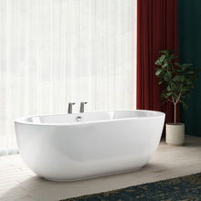 Load image into Gallery viewer, Charlotte Edwards Olympia Acrylic Freestanding Double Ended Boat Bath, Painted Finish - 1690x800mm CE1102-PNT Vincent Alexander Baths