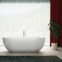 Load image into Gallery viewer, Charlotte Edwards Olympia Acrylic Freestanding Double Ended Boat Bath, Painted Finish - 1690x800mm CE1102-PNT Vincent Alexander Baths