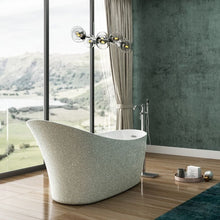 Load image into Gallery viewer, Charlotte Edwards Portobello Acrylic Freestanding Double Ended Slipper Bath, Sparkling Finish - 1590x680mm CE11012-S-GLD CE11012-S-SLV Vincent Alexander Baths
