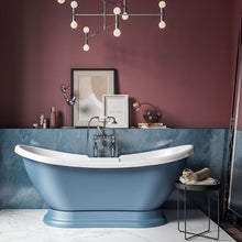 Load image into Gallery viewer, Charlotte Edwards Trafalgar Acrylic Freestanding Double Ended Boat Bath, Painted Finish - 1700x720mm CE11023-PNT Vincent Alexander Baths