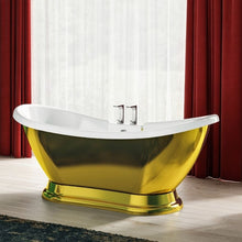Load image into Gallery viewer, Charlotte Edwards Trafalgar Acrylic Freestanding Double Ended Boat Bath, Painted Finish - 1700x720mm CE11023-PNT Vincent Alexander Baths