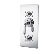 Load image into Gallery viewer, Hurlingham Concealed Thermostatic Shower Valve With Integral Flow Valves, 3 Outlets SWT004CH Polished Chrome