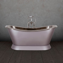 Load image into Gallery viewer, Hurlingham Copper Bateau Roll Top Boat Bath, Painted Finish - 1670x720mm Painted Copper Bath renaissanceathome