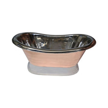 Load image into Gallery viewer, Coppersmith Creations Copper-Nickel Bateau Bath & Basin Bundle - 1680x725mm