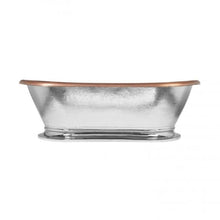 Load image into Gallery viewer, Coppersmith Creations Hammered Copper-Nickel Bath, Roll Top Copper-Nickel Bathtub - 1982x1042mm