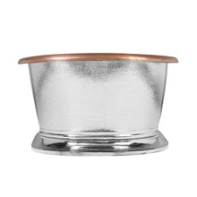 Load image into Gallery viewer, Coppersmith Creations Hammered Copper-Nickel Bath, Roll Top Copper-Nickel Bathtub - 1982x1042mm