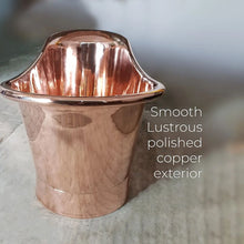Load image into Gallery viewer, Coppersmith Creations Copper Bateau Bath, Roll Top Copper Bathtub - 1890x712mm