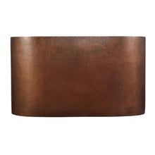 Load image into Gallery viewer, Coppersmith Creations Japanese Style Double Soaking Copper Bath, Hammered Antique Copper Soaking Bathtub - 1525x762mm