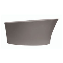 Load image into Gallery viewer, BC Designs Delicata Cian Freestanding Slipper Bath, ColourKast - 1520x715mm BAB020F Light Fawn