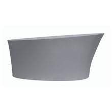 Load image into Gallery viewer, BC Designs Delicata Cian Freestanding Slipper Bath, ColourKast - 1520x715mm BAB020PG Powder Grey