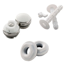 Load image into Gallery viewer, Arroll Aluminium Stainless Steel Wall Stays, Radiator Caps & Bleed Valce