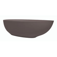 Load image into Gallery viewer, BC Designs Gio Cian Freestanding Double Ended Bath, ColourKast - 1645x935mm BAB062M Mushroom